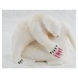 Edward Gologergen walrus ivory carving of a polar