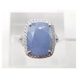 Extremely rare Burmese sapphire and diamond ring s