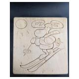 Very cool hand made wood puzzle