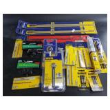 Various new in box tools and accessories