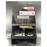 Large pistol case (holds 16 Pistols) has assorted