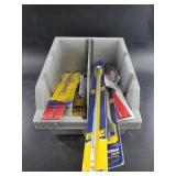 Various new in box tools and accessories