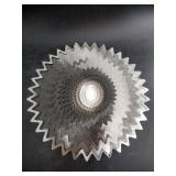 Stainless steel garden Splash Spinner 11.5" in ove