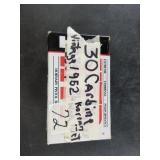 Lot of ammo:  13 Rounds of 1952 Korean War  30cal