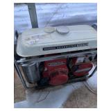 Honda generator model E1500, AC-125, KDA, 120V, DC