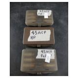 Lot of ammo: 18 Mixed rounds of .45 ACP NO SHIPPIN