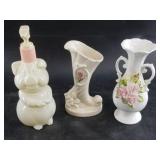 3 Pieces of vintage china