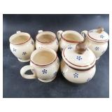 Assorted vintage pottery