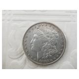 Morgan silver dollar 1885