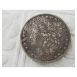 Morgan silver dollar 1891 O