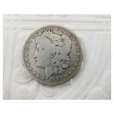 Morgan silver dollar 1881