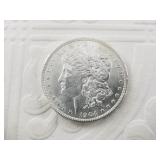 Morgan silver dollar 1904 O AU or better