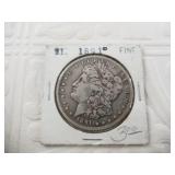 Morgan silver dollar 1891 O