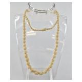 Ivory bead necklace NO SHIPPING OUTSIDE OF ALASKA