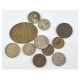 19th and 20th century US and world coinage: 1807 t