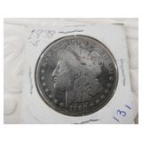 Morgan silver dollar 1898 S