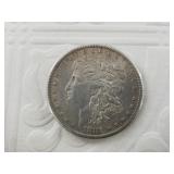 Morgan silver dollar 1881 S