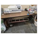 Folding table (table only)