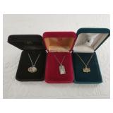 Several official Iditarod necklaces