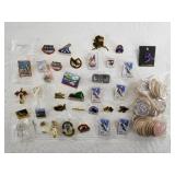 Collection of Fur Rondy and Alaskan pins