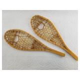 Miniature pair of snowshoes,
