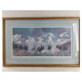 Jacquie Cotï¿½ Suter, signed and numbered print, "Al