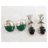 2 Displayed specimens of Tourmaline Lepidolite