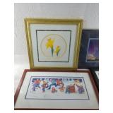 Grouping of artwork, almost exclusively Alaskan: i