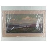 Scott McDaniel print, double matted and shrink wra