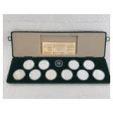 1985-1987 Royal Canadian Mint, 10 troy oz. sterlin