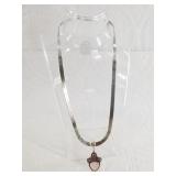 Sterling silver serpentine chain made in Italy mad