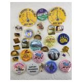 Large lot of Rondy buttons