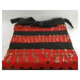 Beautiful Tlingit dance apron with vintage buttons