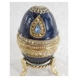 Stunning A Shaped trinket box with stand, beautifu