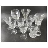 Variety of crystal and glassware, $30 fee if shipp