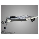 25ft. 2016 ALUMA snowmachine utility dual axle Alu