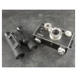 Pair of Zeiss 10x25 T* field binoculars in soft si