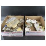 Mixed lot with several lovely pieces of fine china