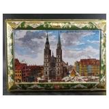 Large tin from West Germany, in good condition, 7.