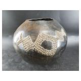 Antique African Ukhamba, or beer pot from Zulu tri