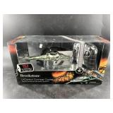 Brookstone U. Control combat copter, remote contro