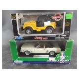 2 Die cast collectable cars in box