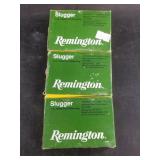 Three 5 round boxes of 20ga hallow point rifle slu