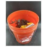 Lot with an 8 track player, an emergency radio, et