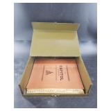 Lot with an old filing cabinet and a collapsible t