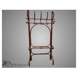 Antique Thonet standing coat rack from Vienna. Thi