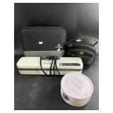 Variety of electronics: food saver, Sony model DSC