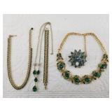 Variety of fashion jewelry