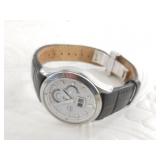 Citizen Eco drive WR-100 wrist watch with leather