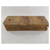 Antique wood cigar mold